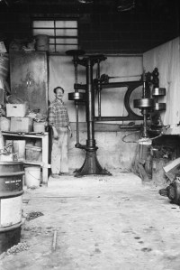 Larry in Stan Mazeka's Shop